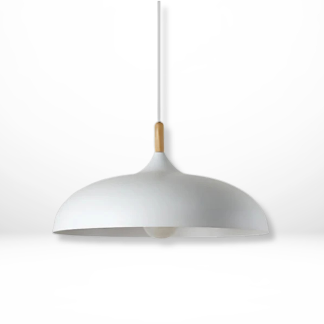 Eikenhouten Scandinavische Plafondlamp