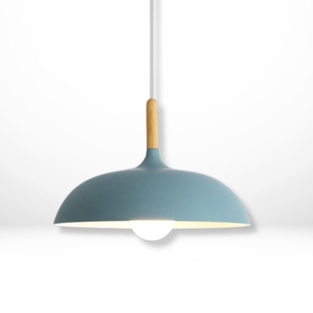 Eikenhouten Scandinavische Plafondlamp