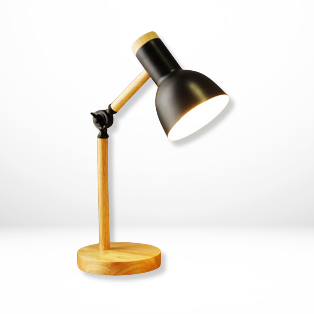 Houten Scandinavische LED Bureaulamp