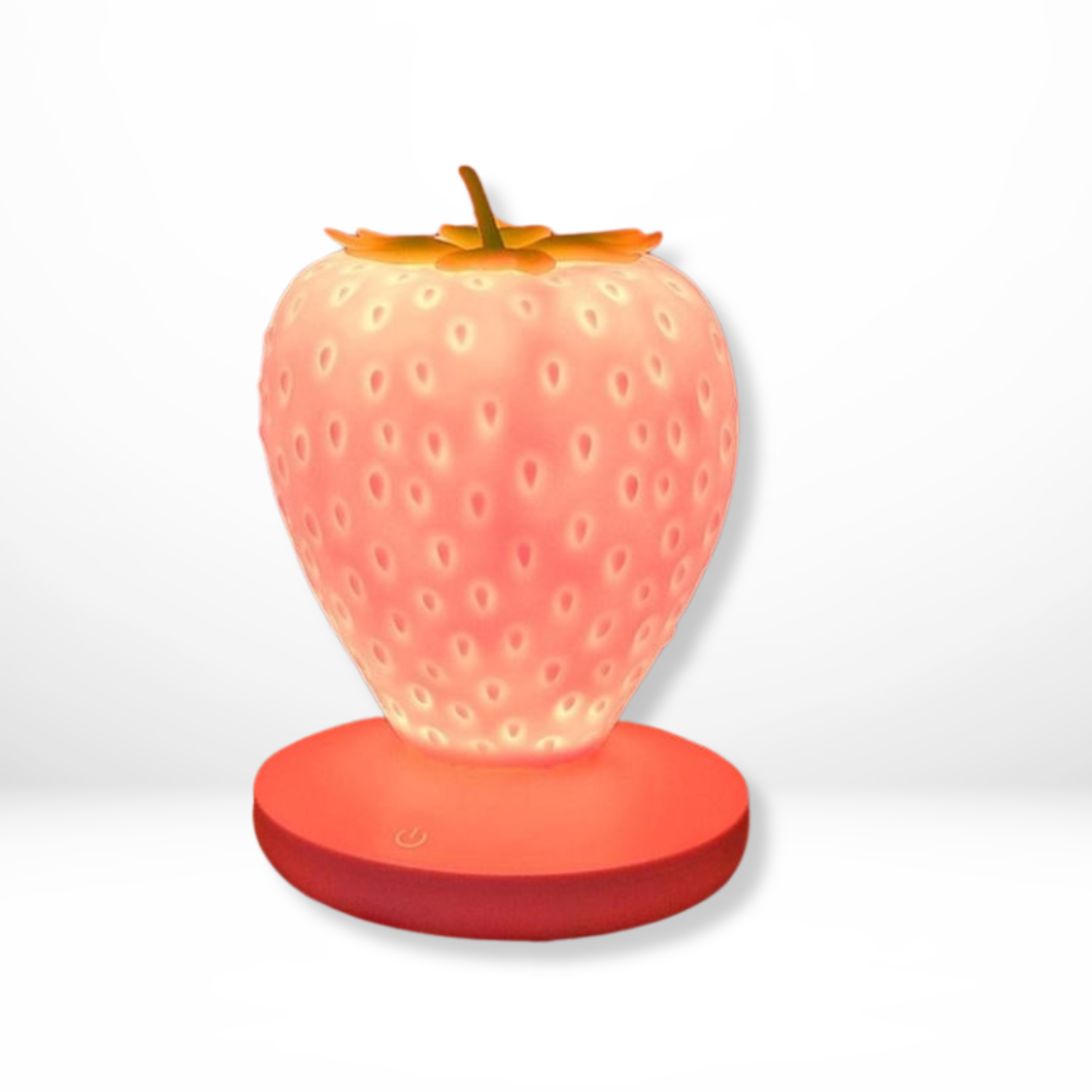 Schattige Aardbei Nachtlampje LED