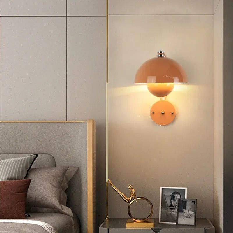 MushroomGlow Wandlamp Warm LED