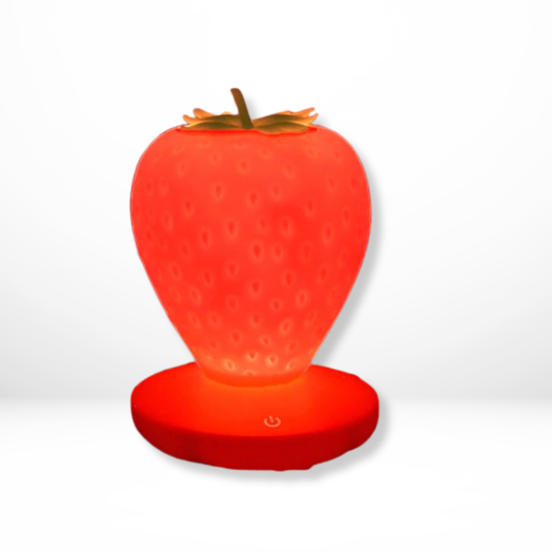 Schattige Aardbei Nachtlampje LED