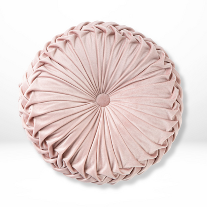 Rond Pluche Velvet Kussen