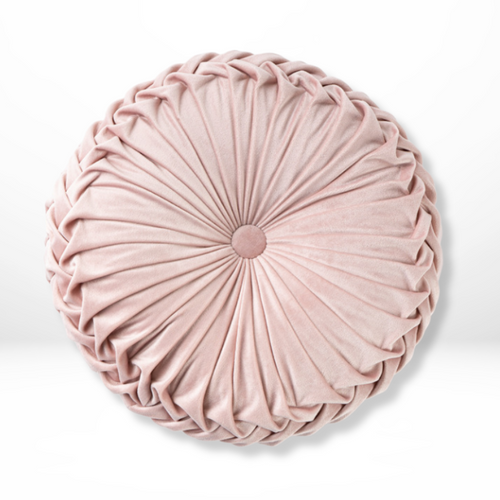 Rond Pluche Velvet Kussen