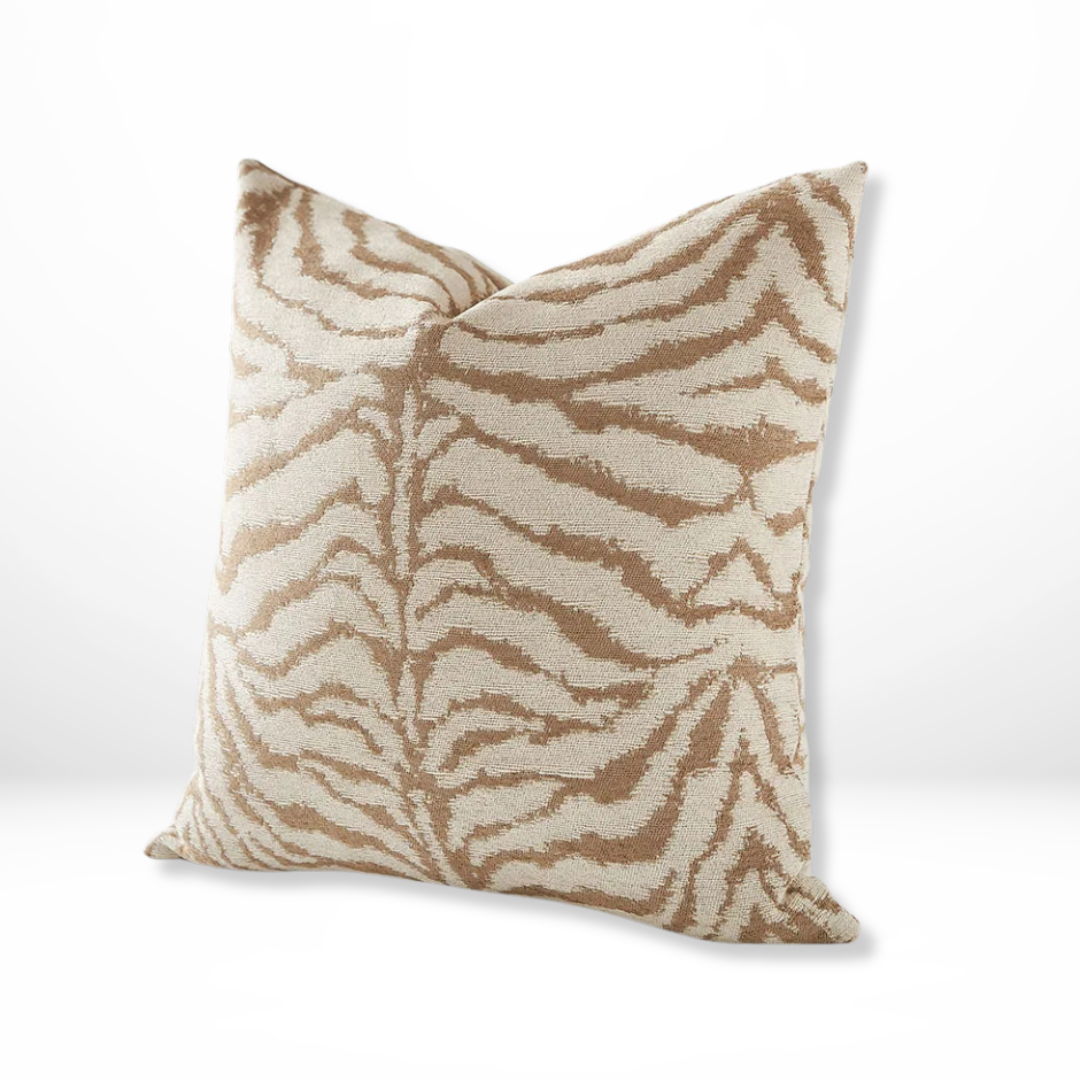 Chenille Safari Sierkussenhoes
