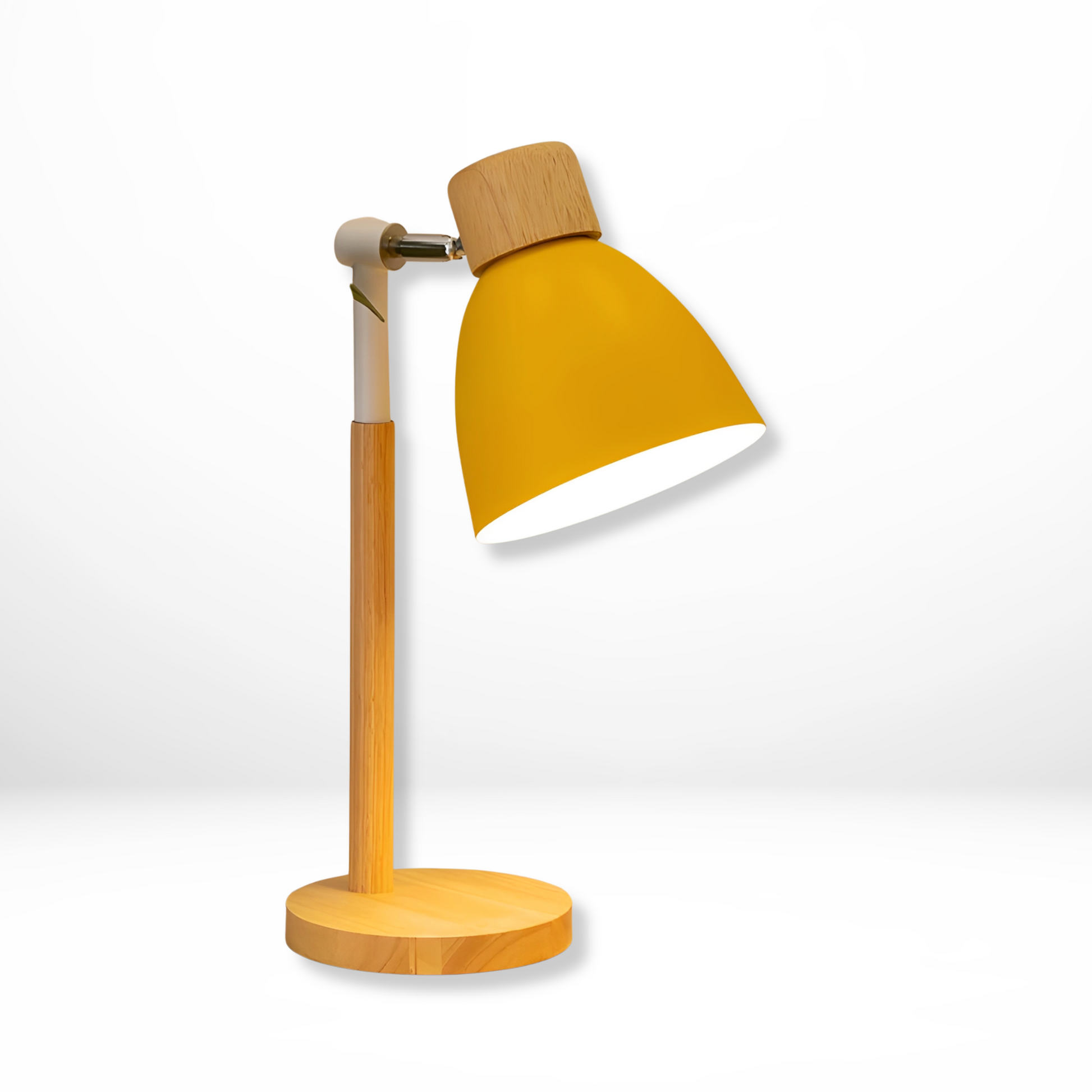 Verstelbare Houten Bureaulamp Modern