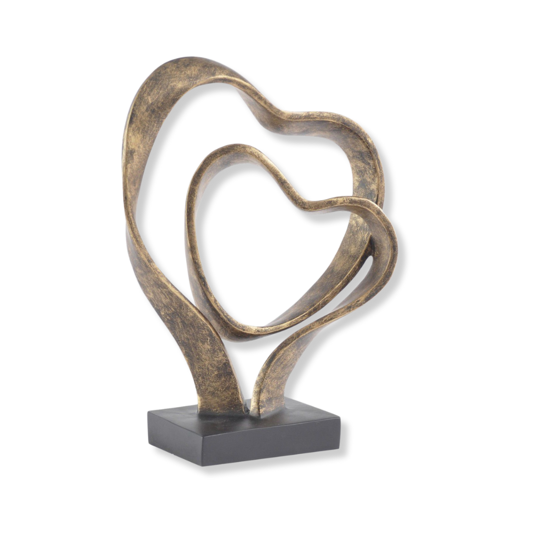 Polyresin Bronzen Hartenbeeldje
