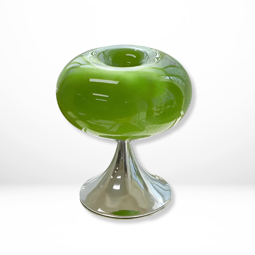 Glazen Vintage Appel Tafellamp