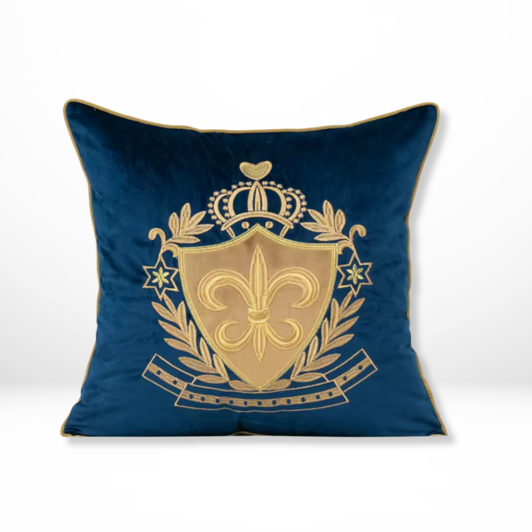 Fluwelen Gouden Kussenhoes Vierkant