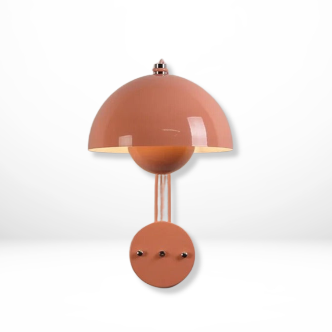 MushroomGlow Wandlamp Warm LED