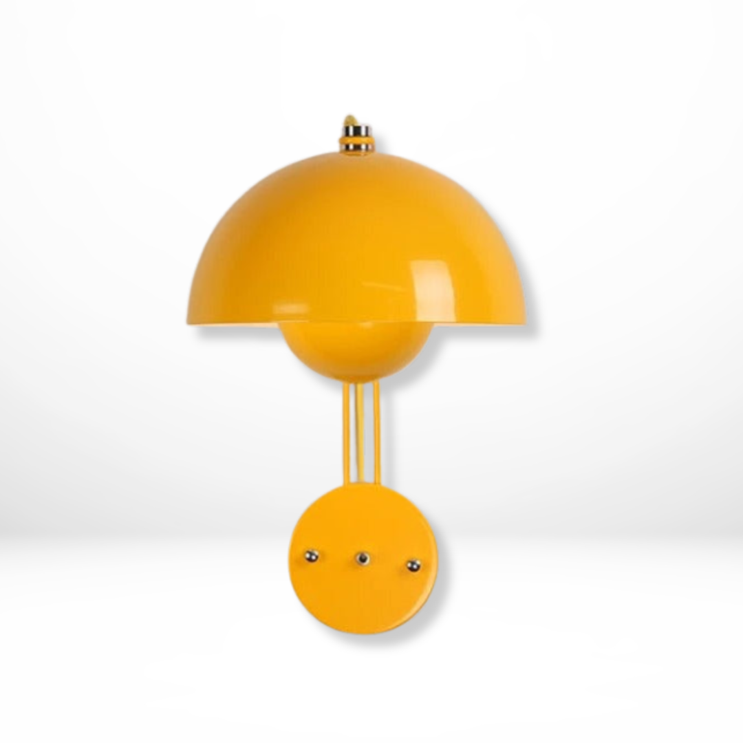 MushroomGlow Wandlamp Warm LED