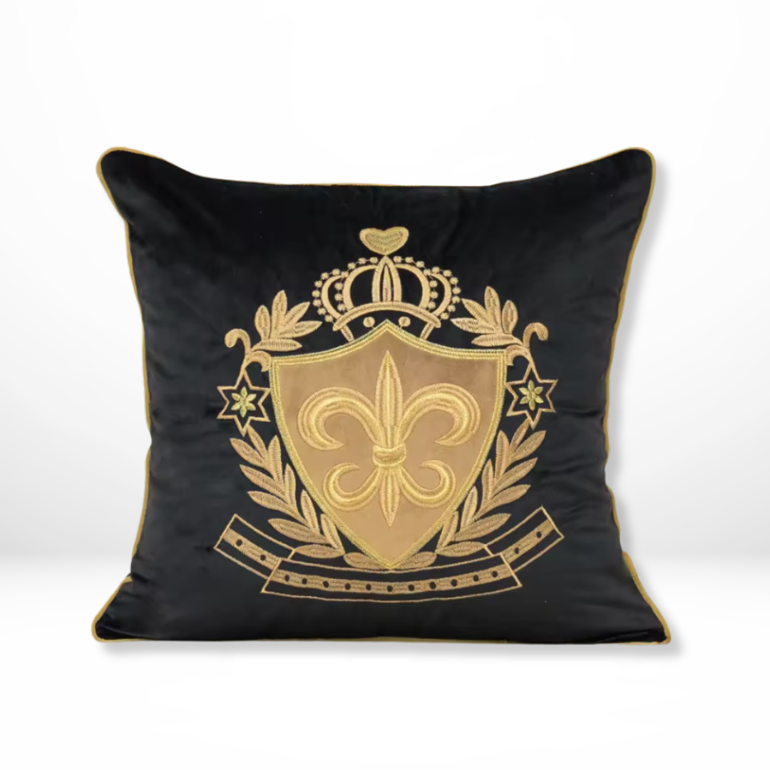 Fluwelen Gouden Kussenhoes Vierkant