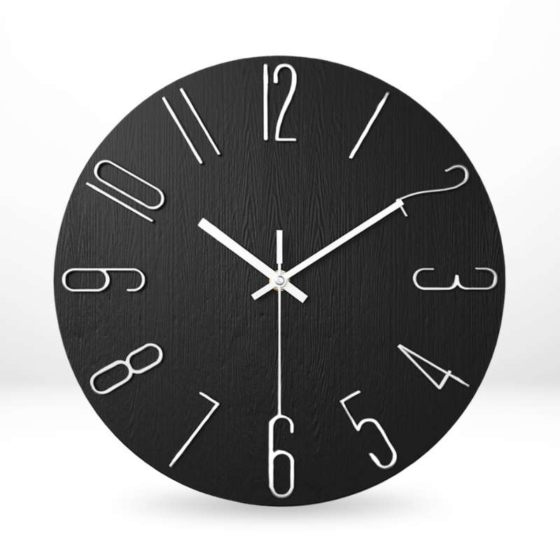 StilleStijl Minimalistische Vierkante Wandklok