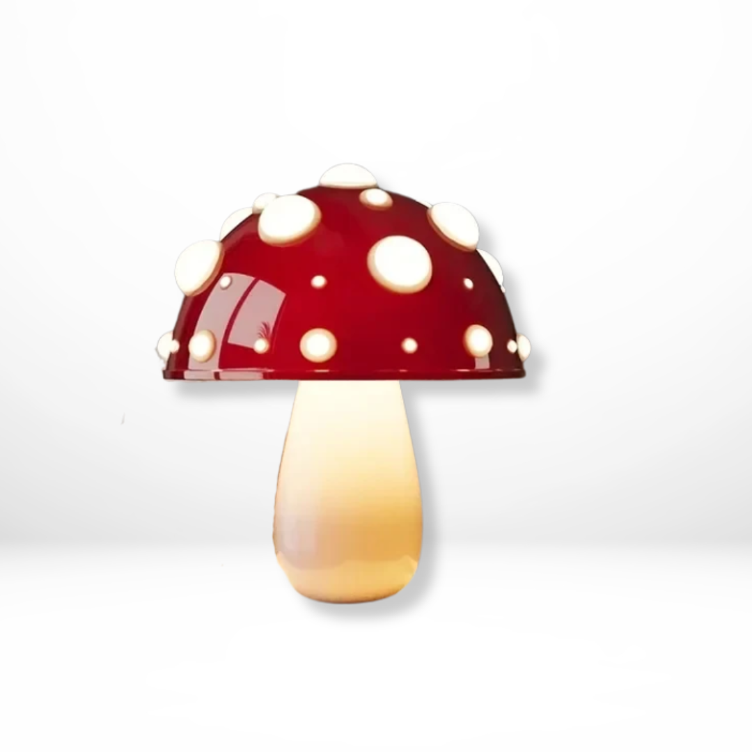 Minimalistische LED Paddenstoellamp