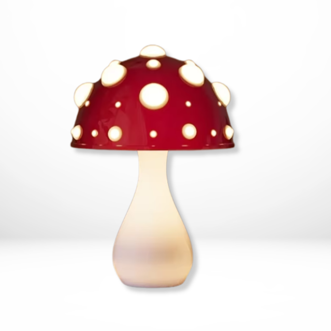 Minimalistische LED Paddenstoellamp