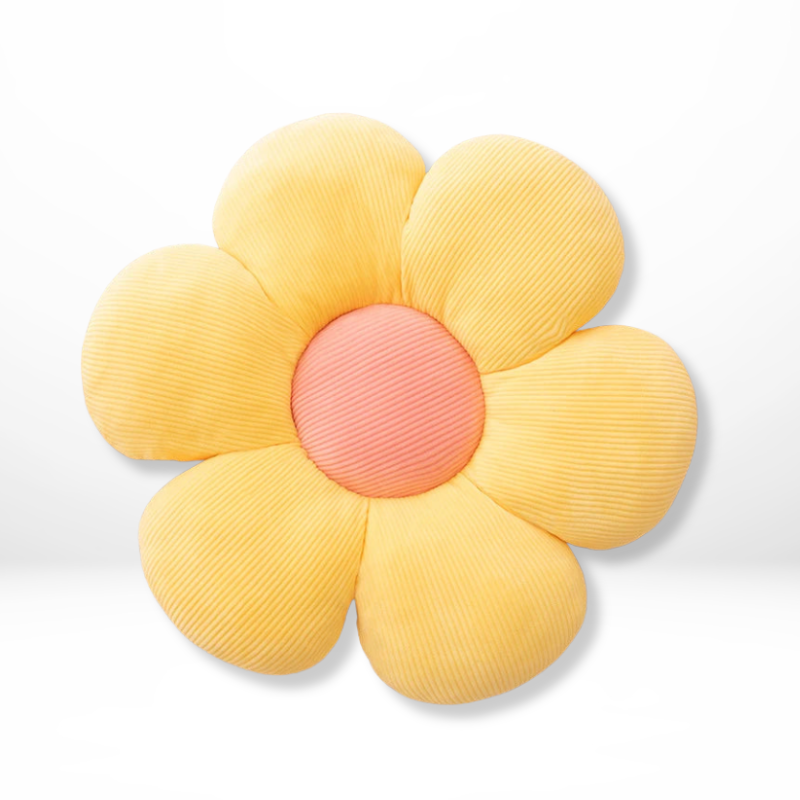 Pluche Bloemenmat Zacht Zitkussen