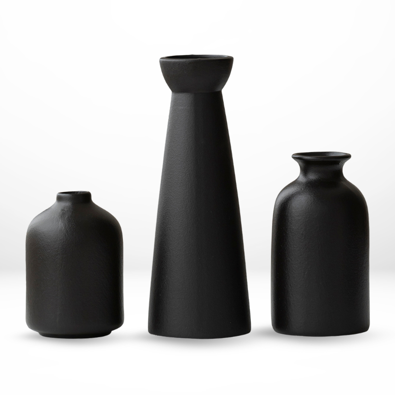 Trio Keramische Boho Vaas