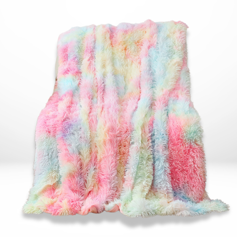 Superzachte Fleece Deken Imitatiebont
