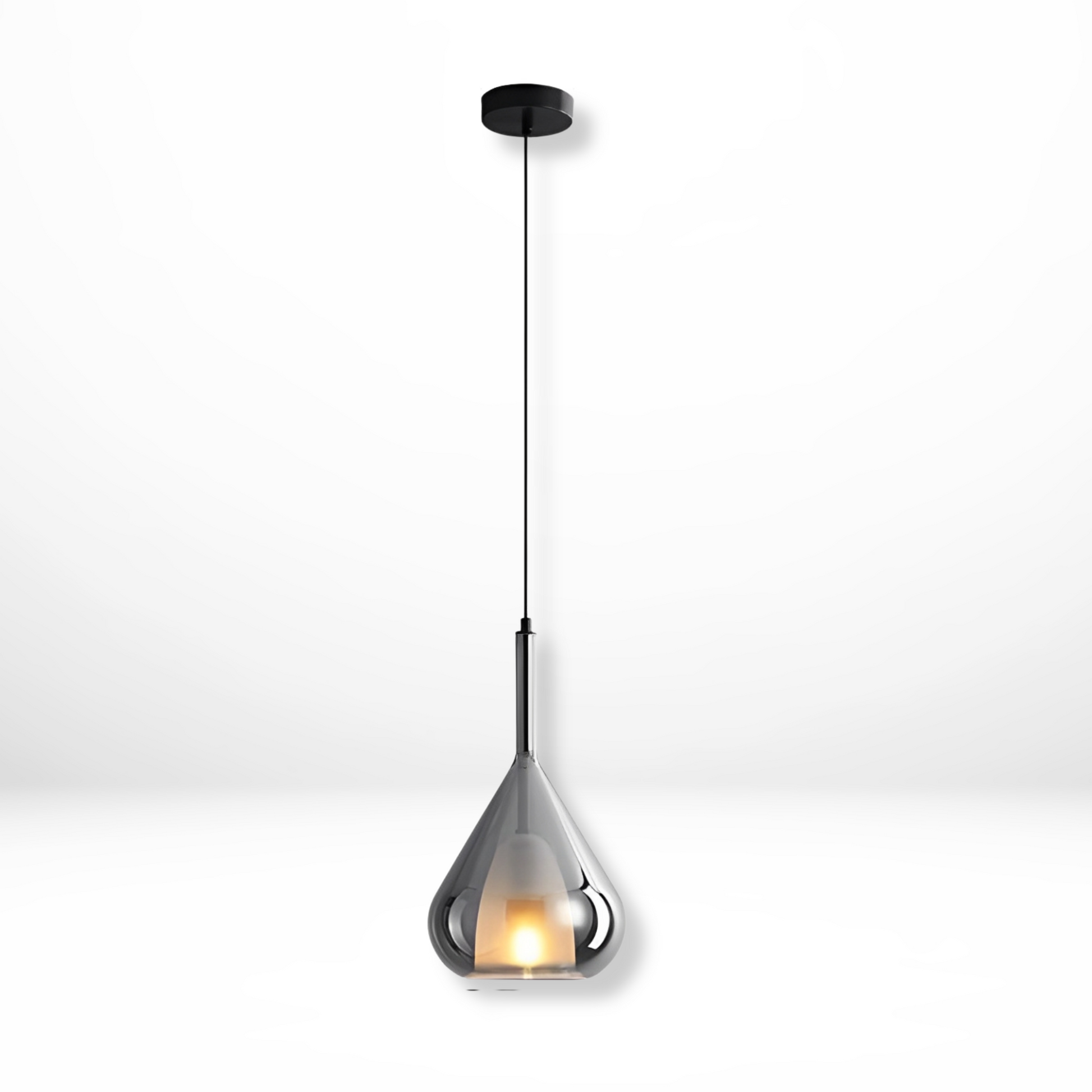 Glazen Hanglamp Waterdruppel Design