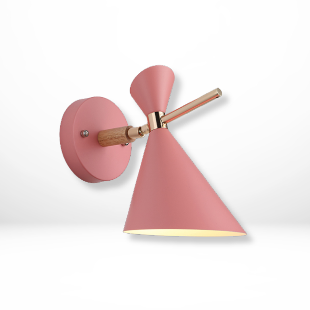 Metalen Scandinavische Wandlamp Hoornvormig