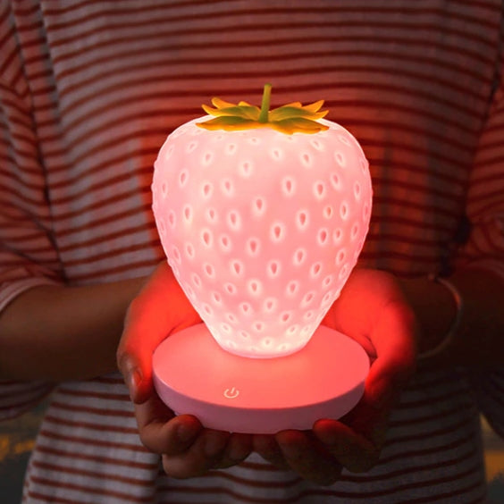 Schattige Aardbei Nachtlampje LED