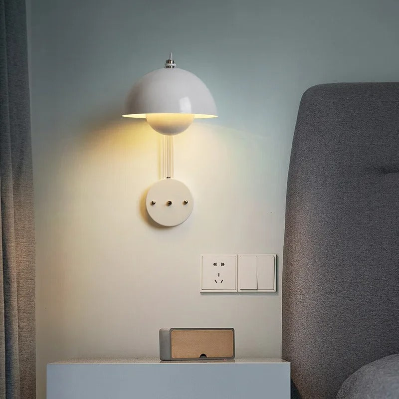 MushroomGlow Wandlamp Warm LED