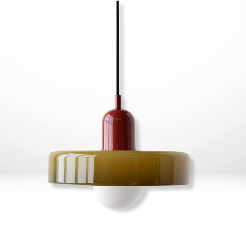 Kleurrijke Glazen Hanglamp