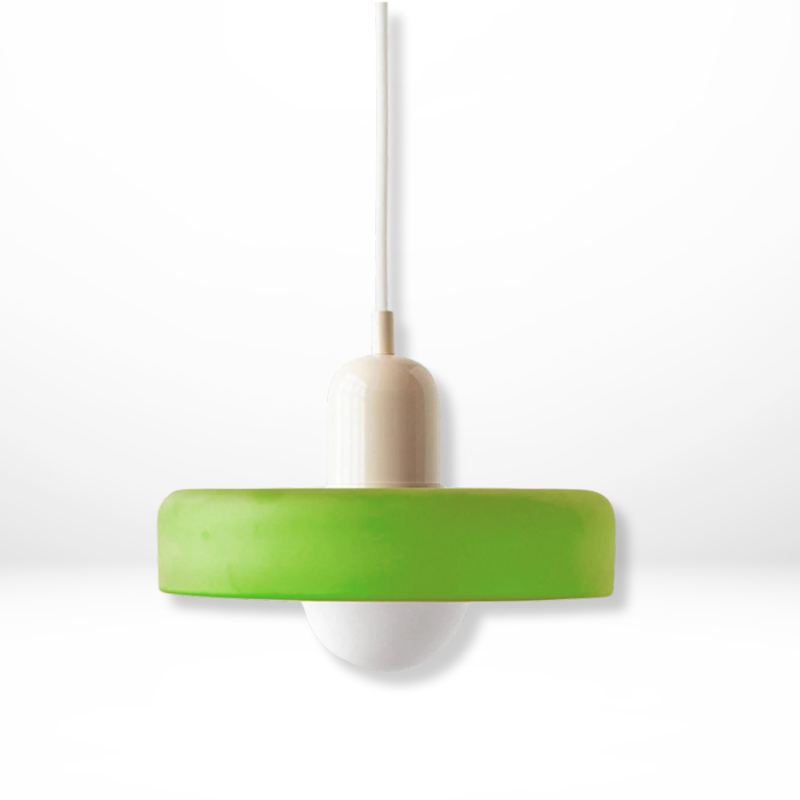 Kleurrijke Glazen Hanglamp