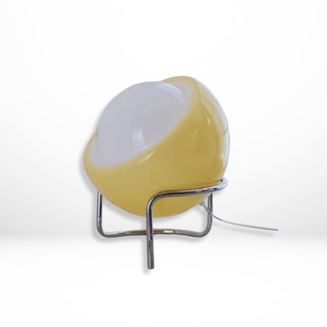 Glazen Eivormige Retro Tafellamp