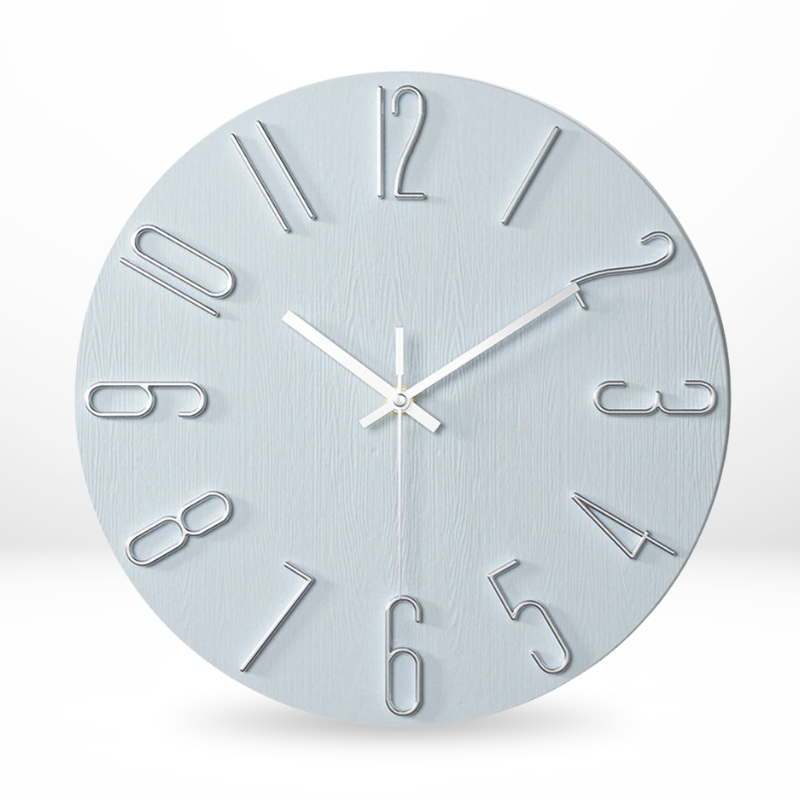 StilleStijl Minimalistische Vierkante Wandklok