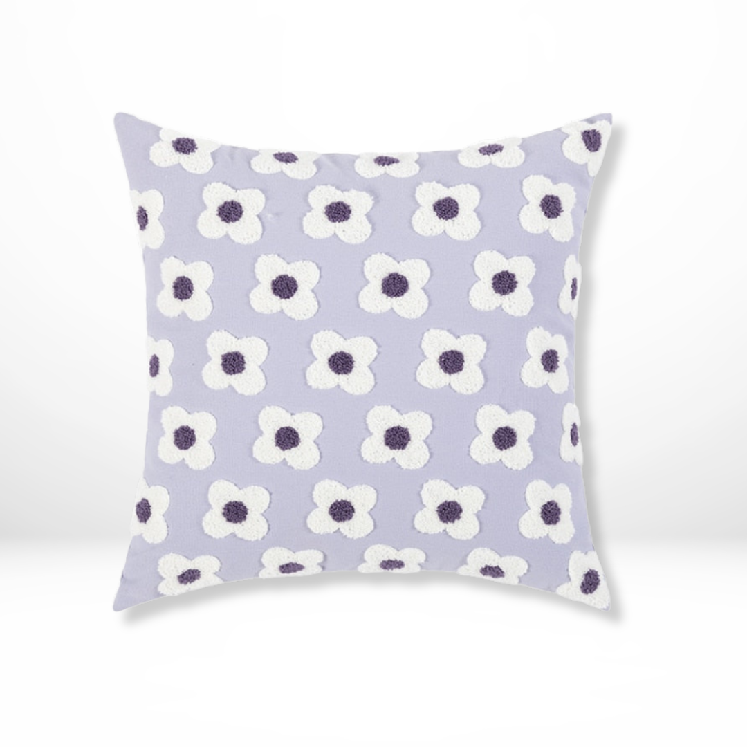 Handgeborduurd  Bloemen Stijl Kussen