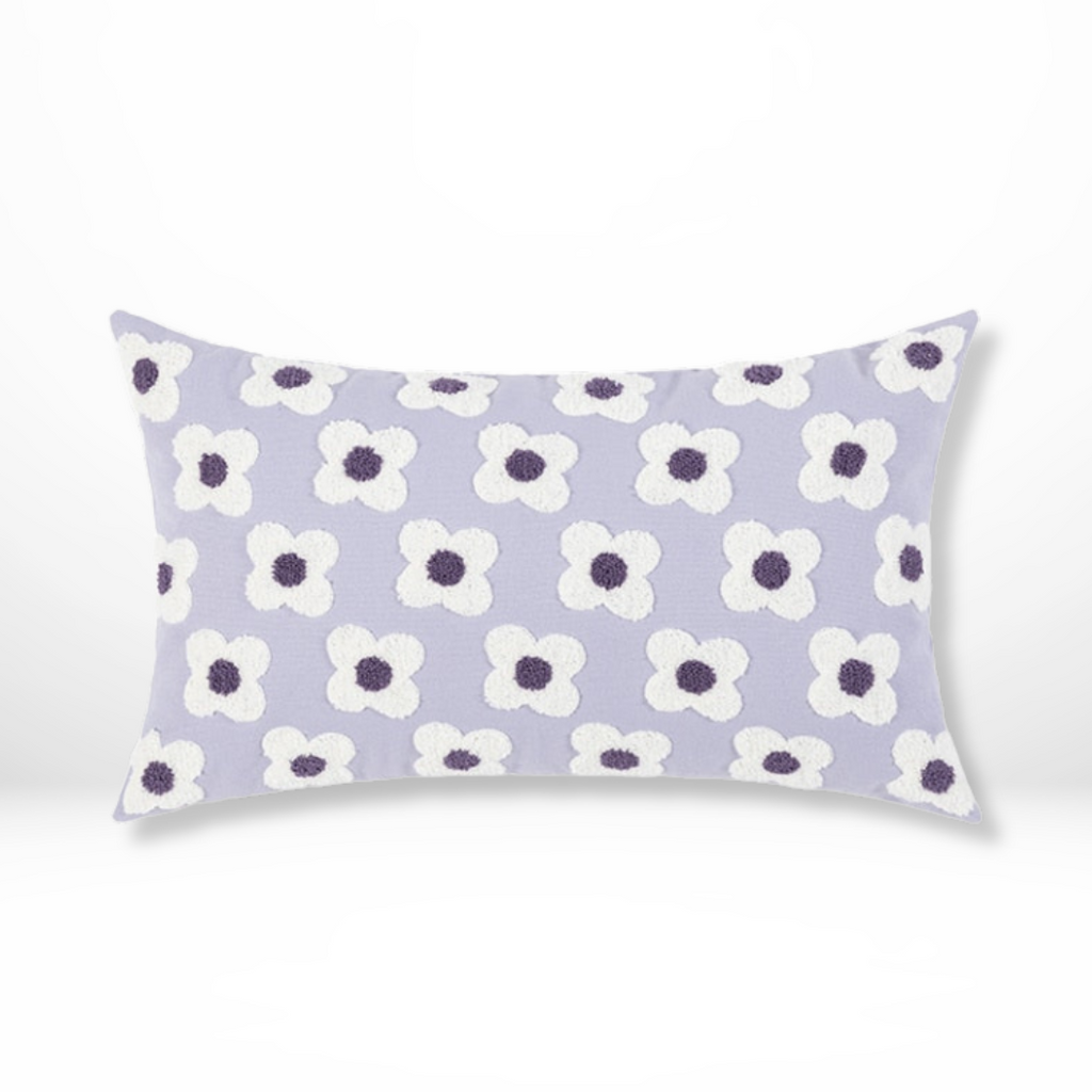 Handgeborduurd  Bloemen Stijl Kussen