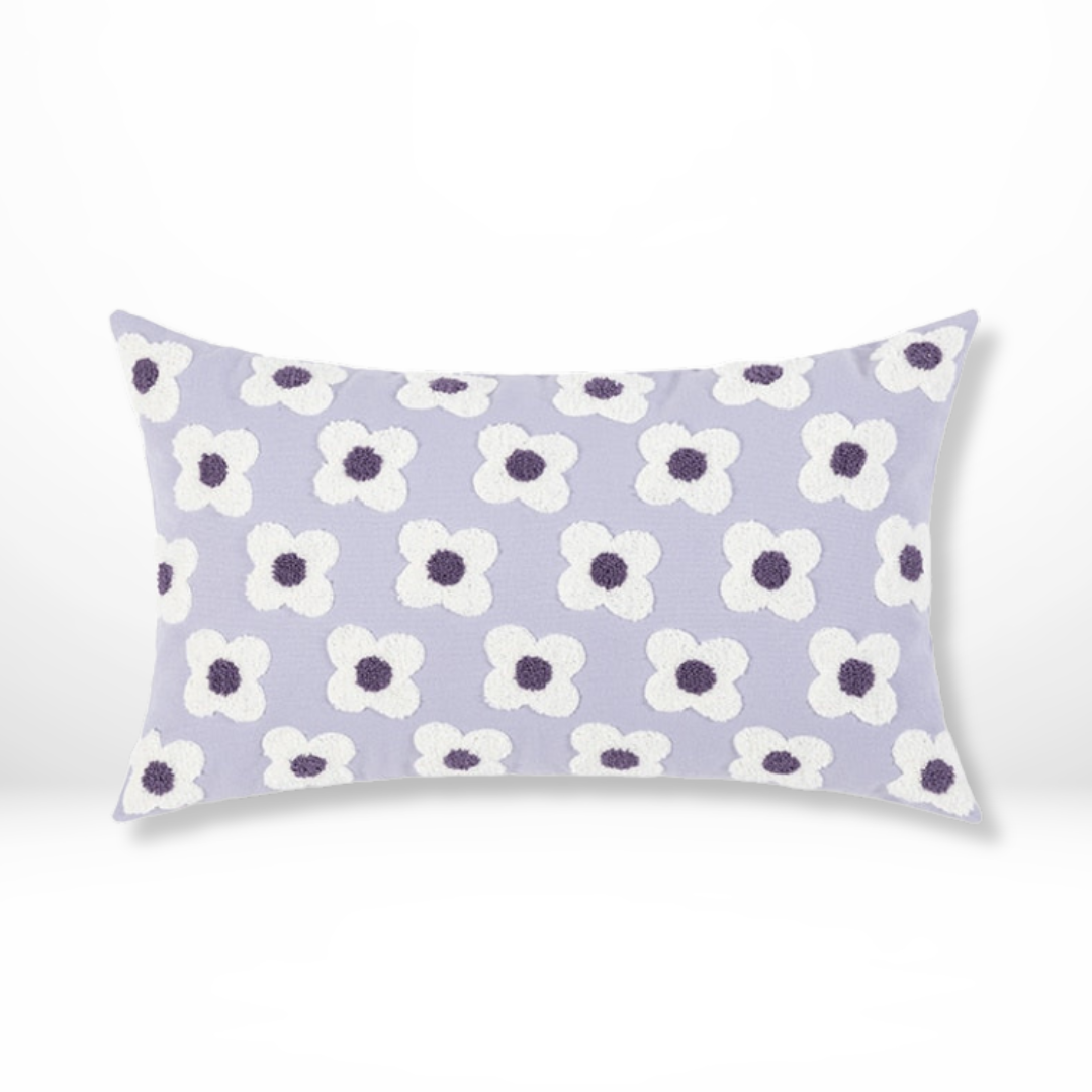 Handgeborduurd  Bloemen Stijl Kussen