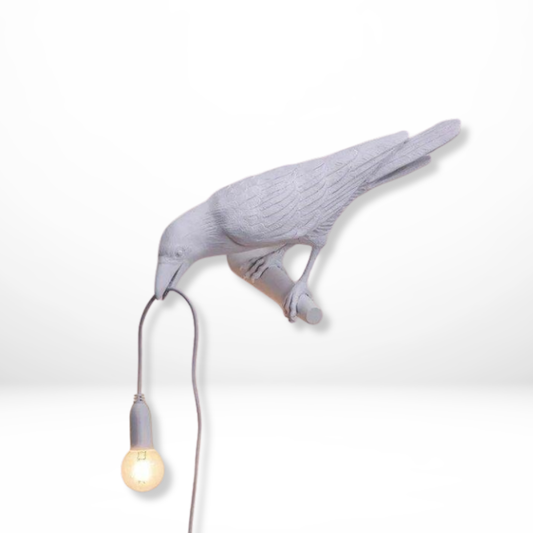 Kraaivormige Wandlamp Hars