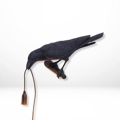 Kraaivormige Wandlamp Hars