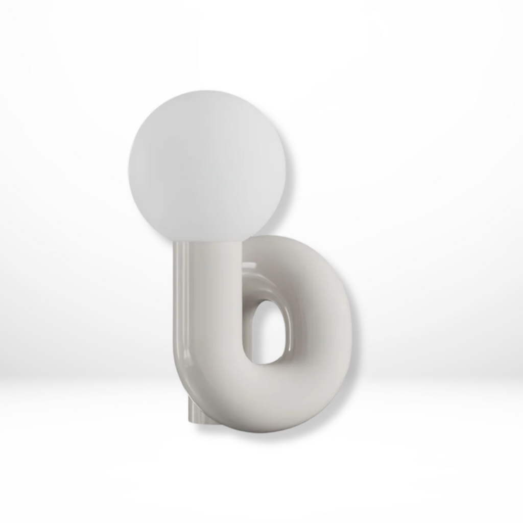 Hars Matglas Minimalistische Tafellamp