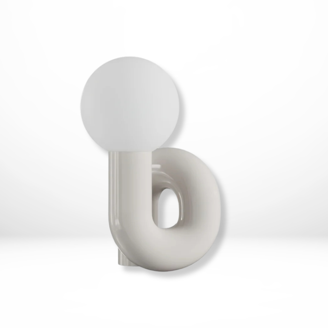 Hars Matglas Minimalistische Tafellamp