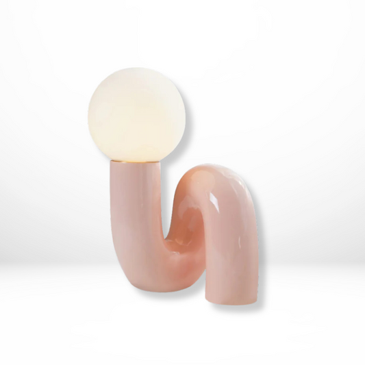 Hars Matglas Minimalistische Tafellamp