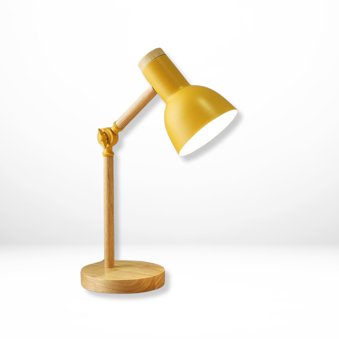 Houten Scandinavische LED Bureaulamp
