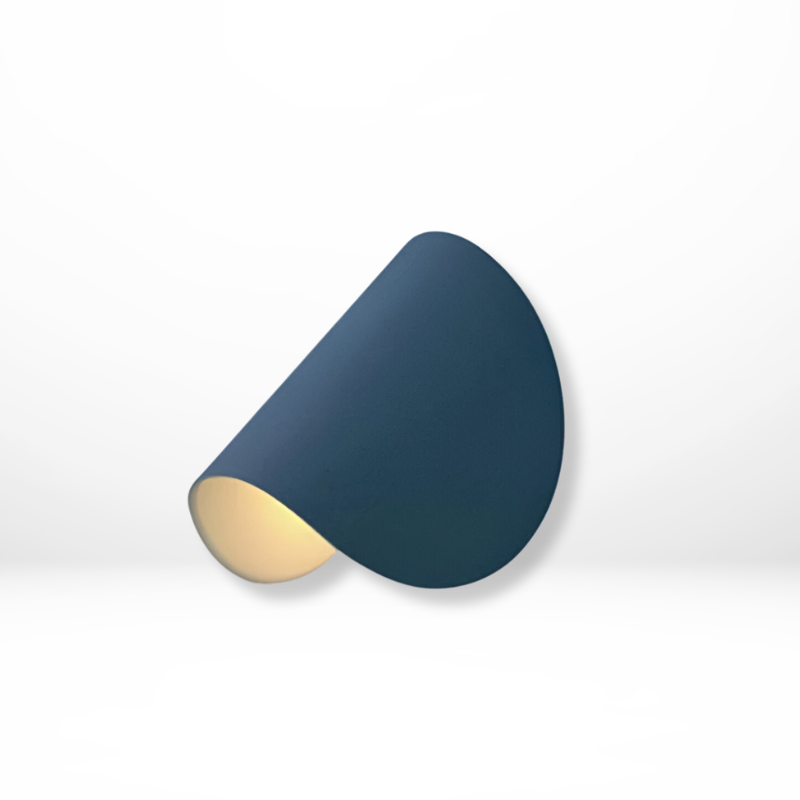 Draaibare Metalen Wandlamp Zwart