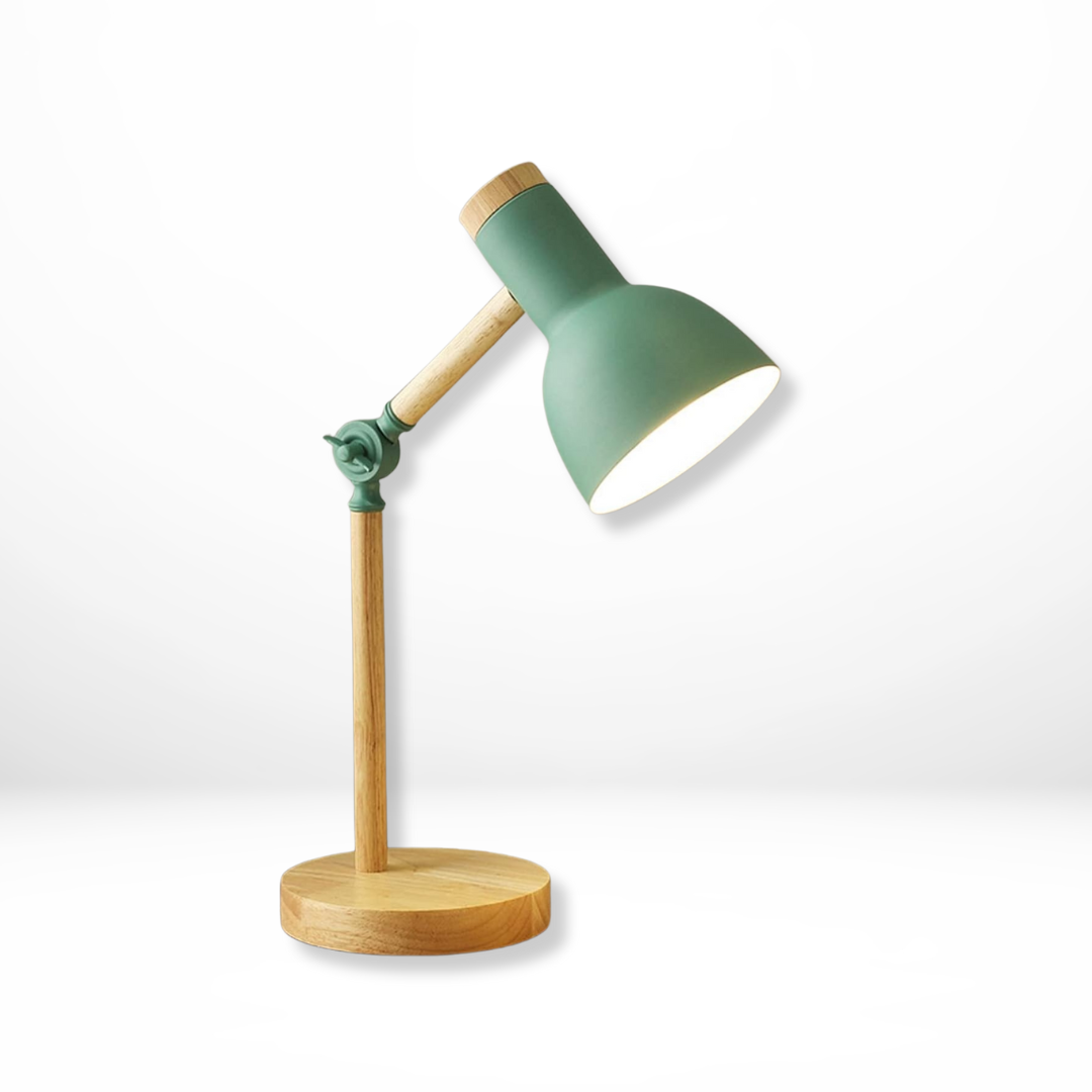 Houten Scandinavische LED Bureaulamp