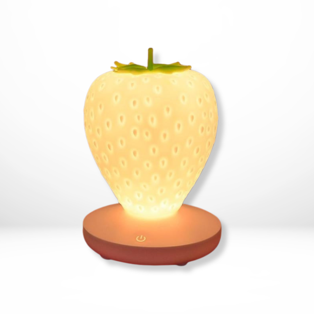 Schattige Aardbei Nachtlampje LED