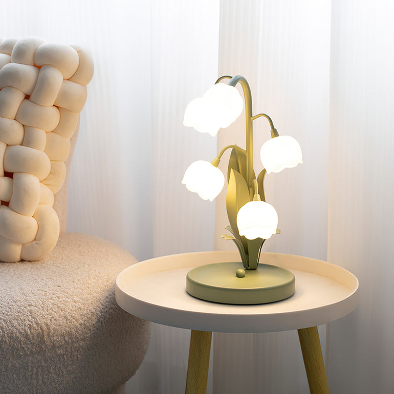 Handgemaakte Orchidee Tafellamp Draadloos