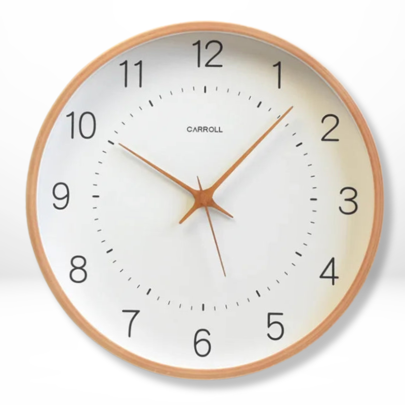 Scandinavische Geruisloze Wandklok Minimalistisch