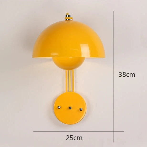 MushroomGlow Wandlamp Warm LED