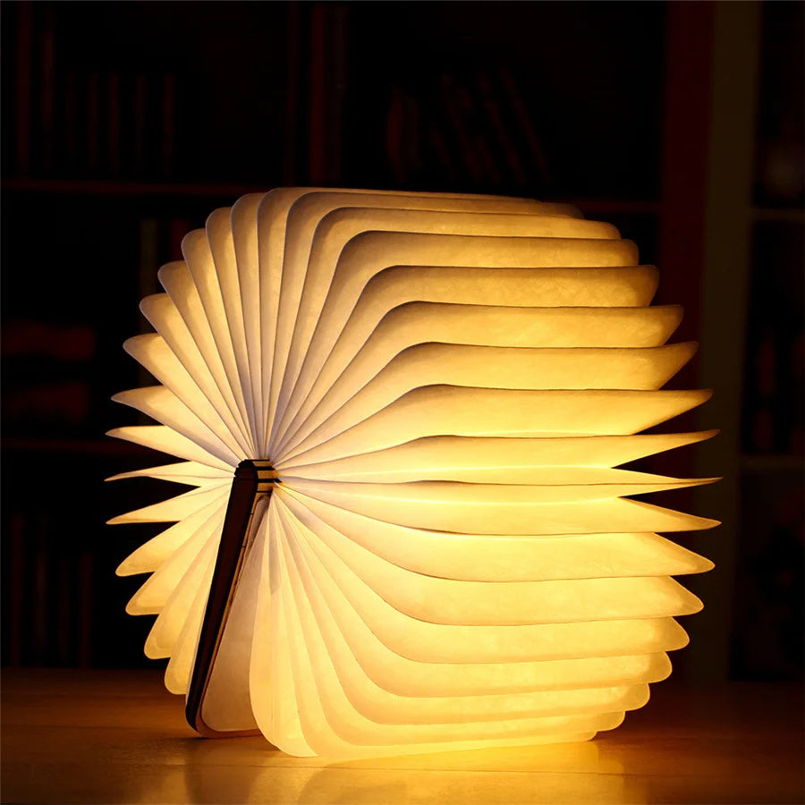 Draadloze Houten Boeklamp LED