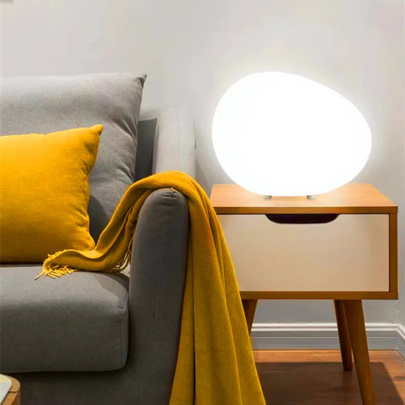 Minimalistische Acryl Steenlamp Dimbaar