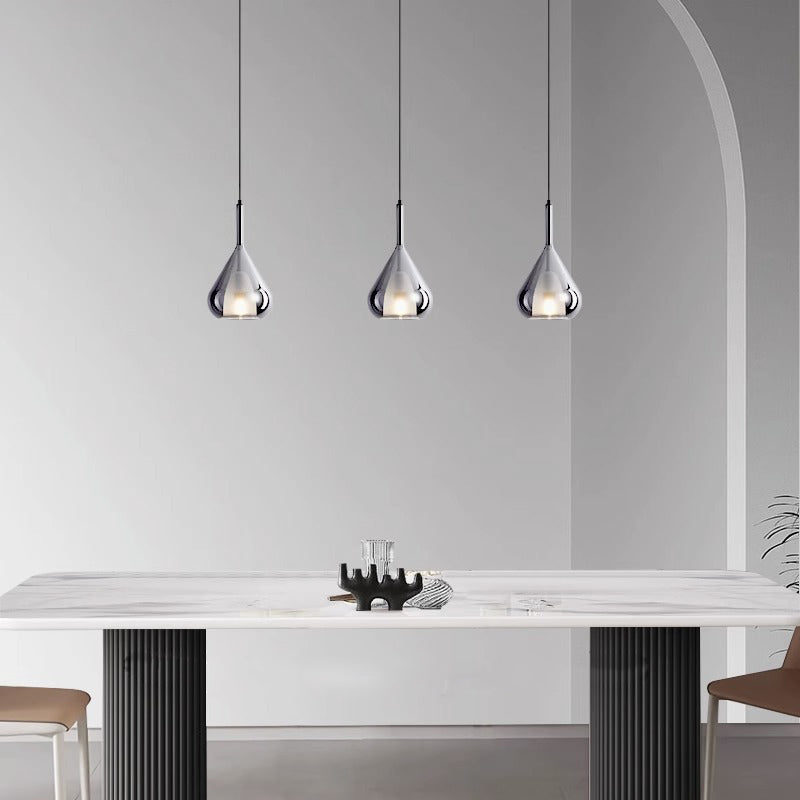 Glazen Hanglamp Waterdruppel Design