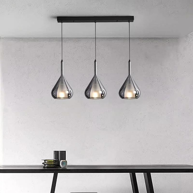 Glazen Hanglamp Waterdruppel Design