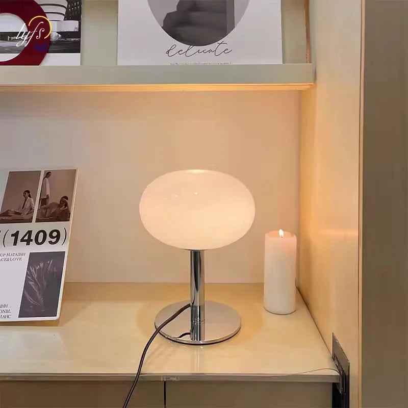 Mondgeblazen Ballonvormige Glazen Lamp
